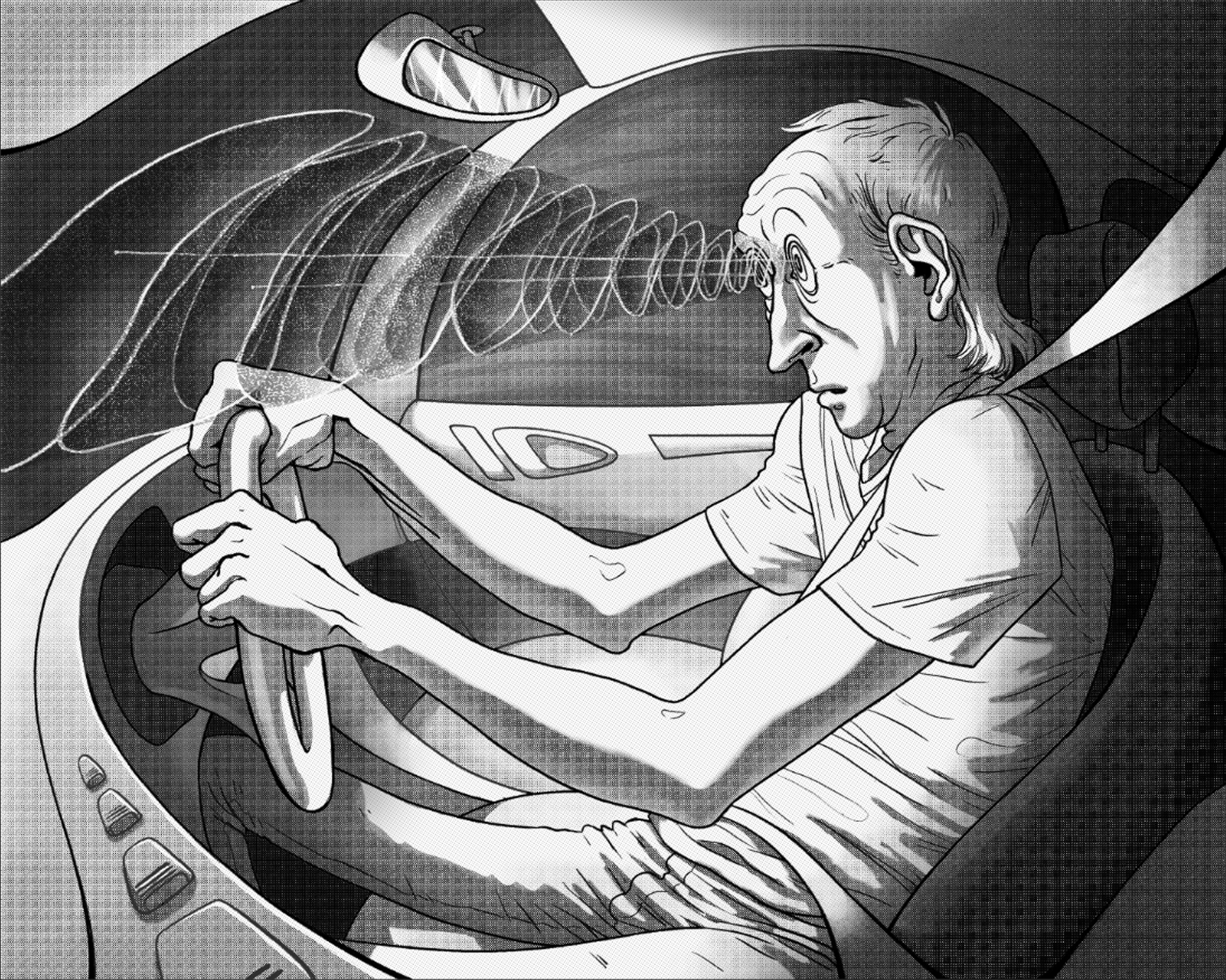 Driving Automatic illustration