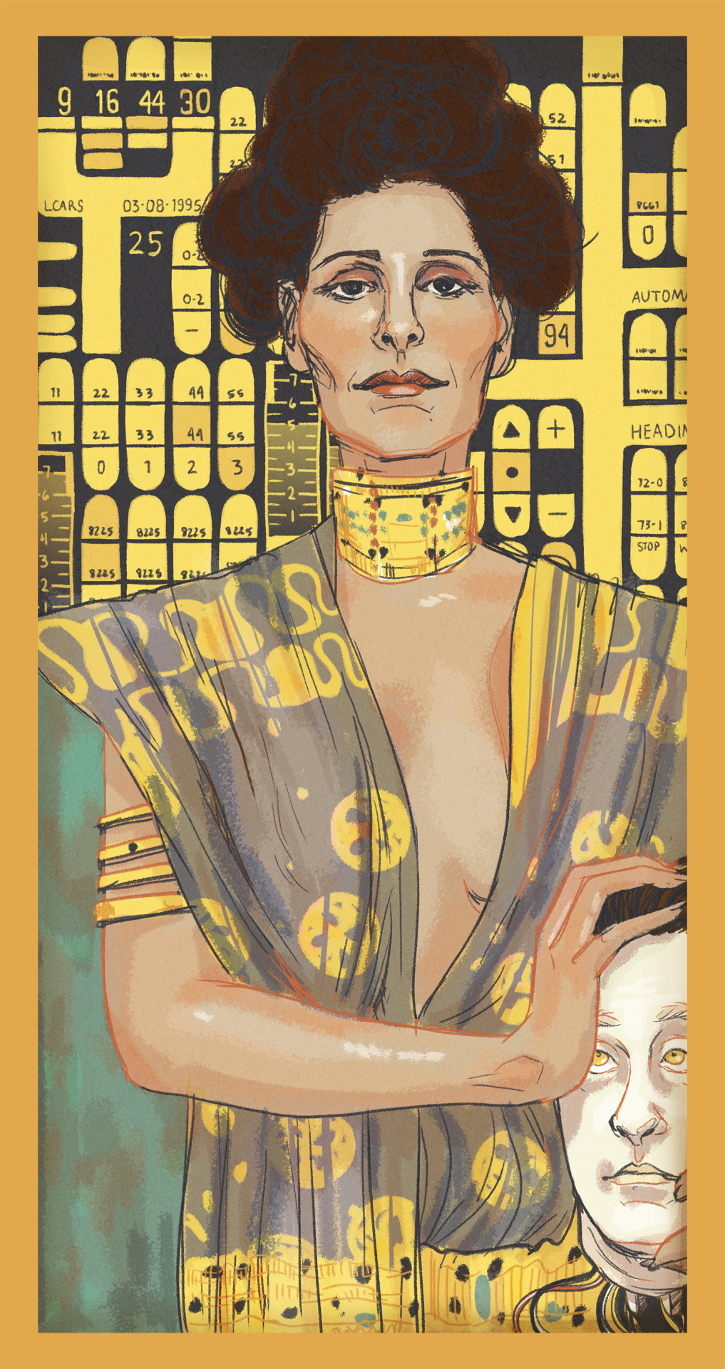 study of Klimt's Judith